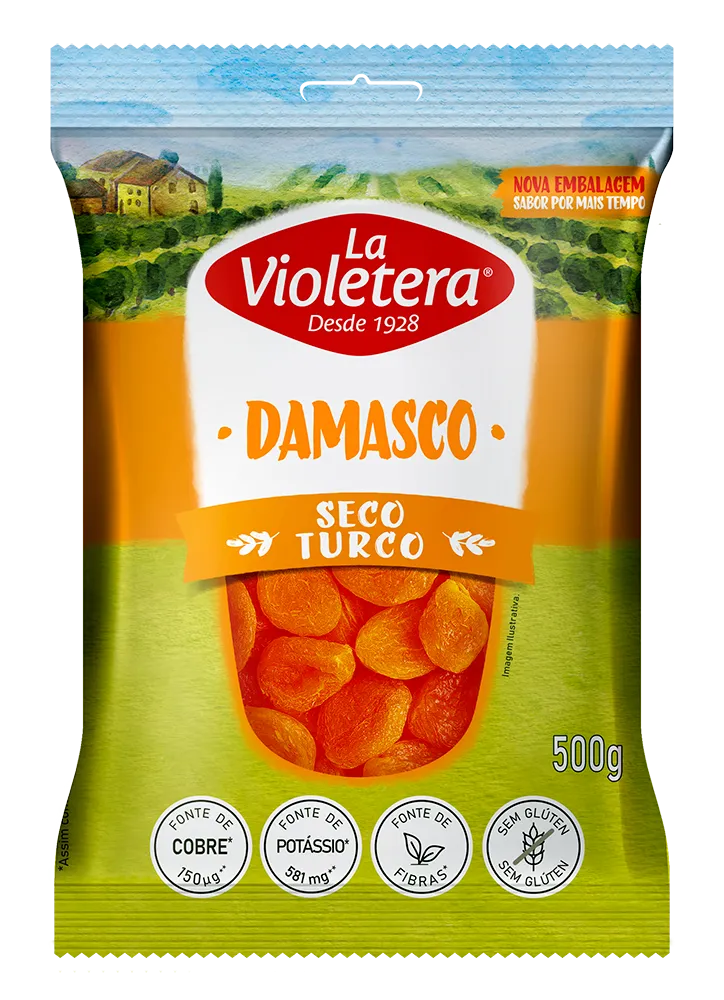 Damasco seco Turco La Violetera 500g