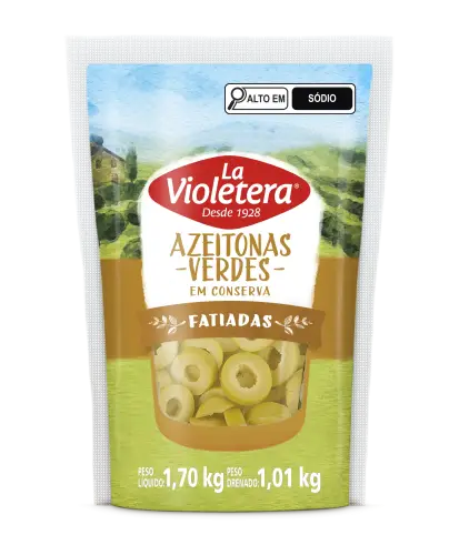 Azeitona Verde com caroço La Violetera 150g