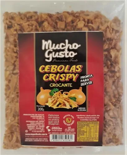 Cebola Crispy Mucho Gusto 200g