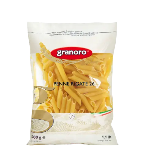 Pasta Grano Duro Penne Rigate Granoro 500g