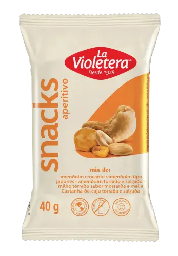 Snack Mix Aperitivo La Violetera 40g