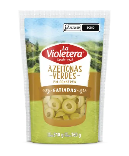 Azeitona Verde Fatiada La Violetera 160g