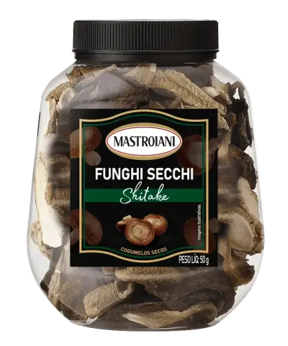 Cogumelo Shitake Seco Mastroiani 50g