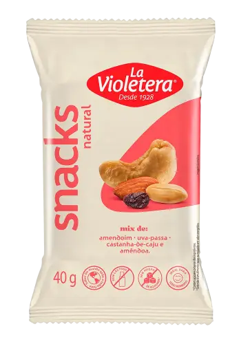 Snack Mix Natural La Violetera 40g