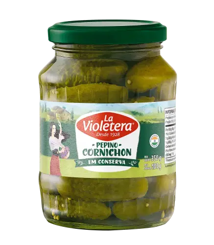 Pepino Cornichon La Violetera 180g