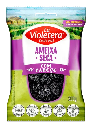 Ameixa Seca sem Caroço La Violetera 200g