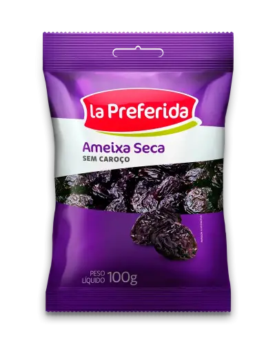 Ameixa Seca sem caroço La Preferida 100g