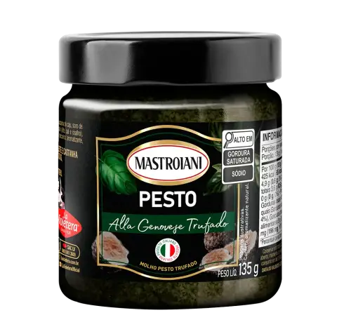 Molho Pesto Trufado Mastroiani 135g