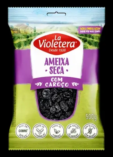 Alho Desidratado e Laminado La Violetera 100g